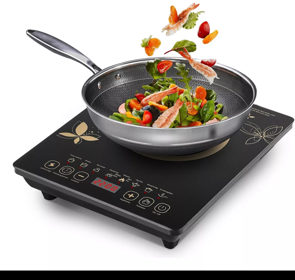 Parrilla inducción 2200 w individual