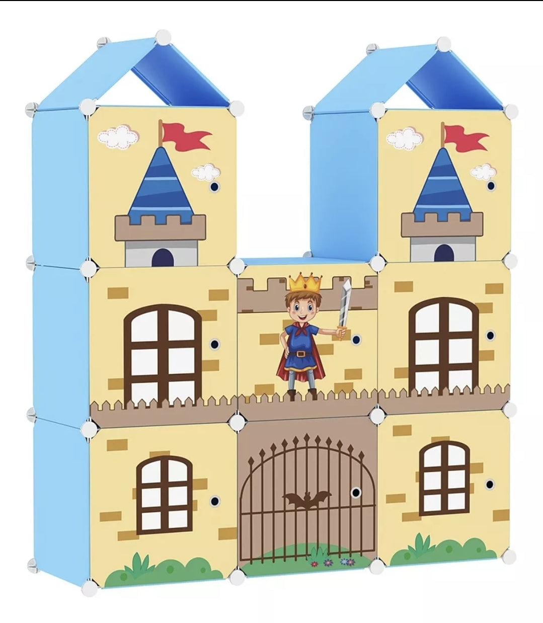 Armario closet infantil castillo