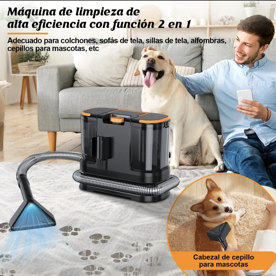Aspiradora Para Limpiar 16kpa 1.8L Alfombras Y Mascota, Potencia 1000w
