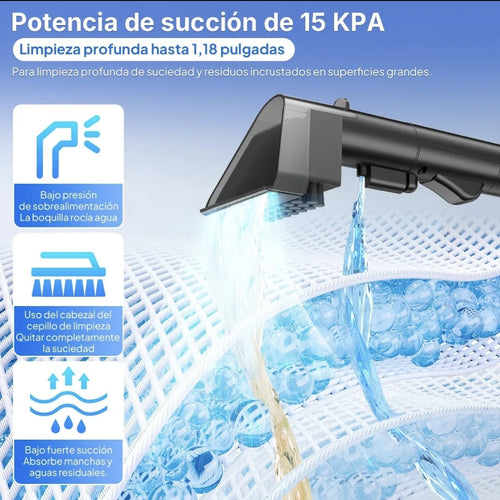 Aspiradora Para Limpiar Alfombras Sillones  Y Mascota