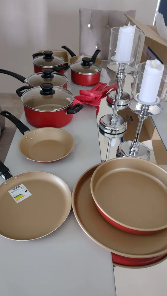 BATERÍA DE COCINA TRAMONTINA 15 PZ