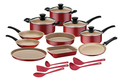 BATERÍA DE COCINA TRAMONTINA 15 PZ